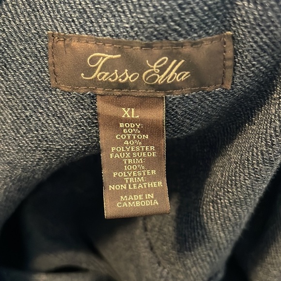 EUC Men’s Tasso Elba Full Zip Sweater. - Picture 5 of 5